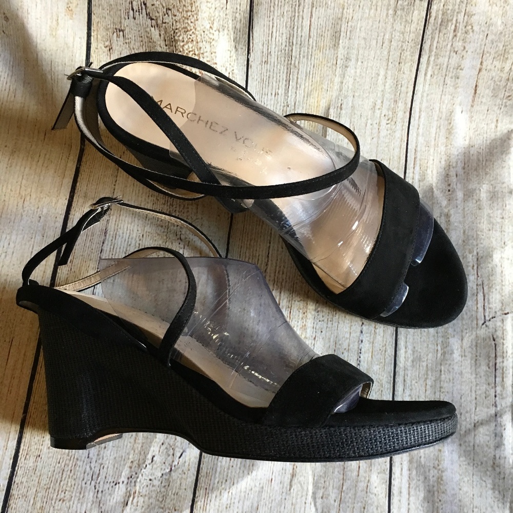 marchez Vous XO Yeardley Wedge Sandal ITALY JKH003